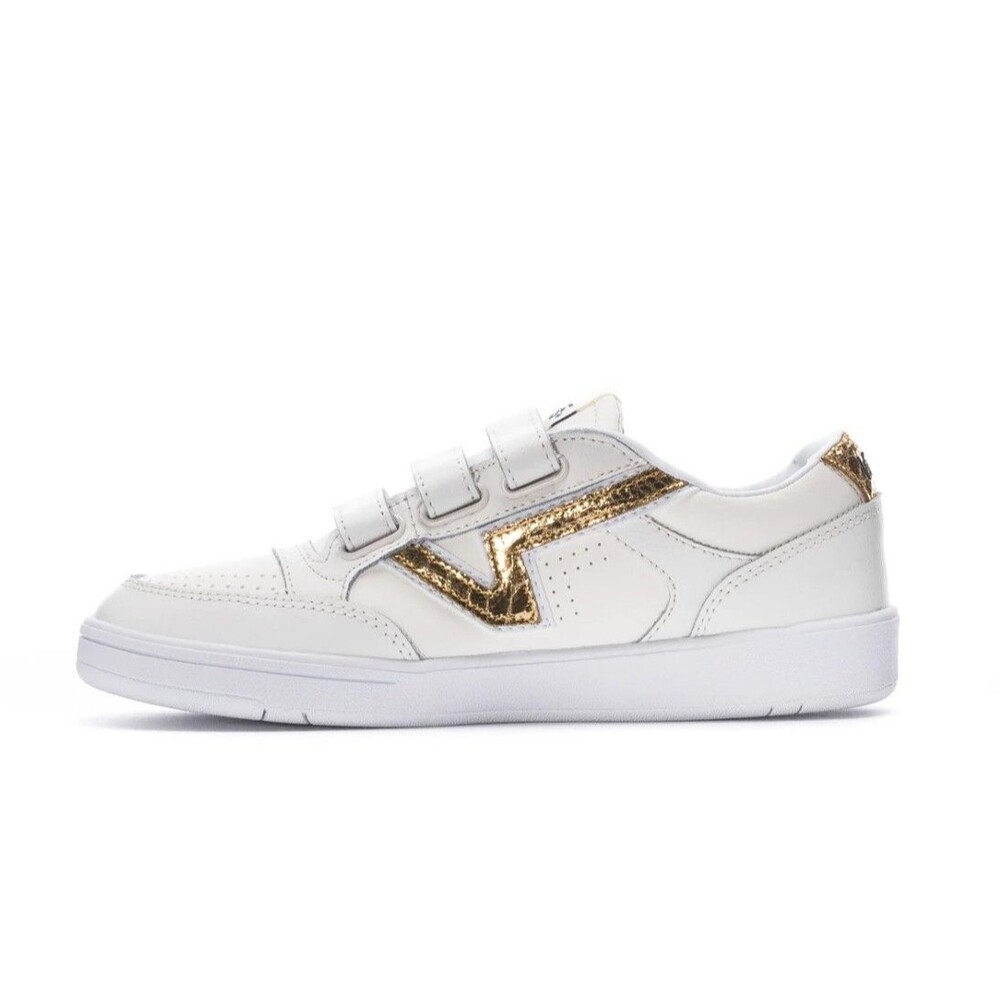 Vans Lowland Comfycush Women’s Athletic Shoe White Gold Sneaker Footwear sz7.5